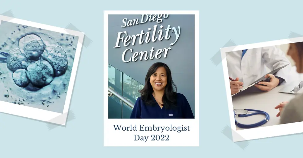 World Embryologist Day 2022 with Vanessa Julaton